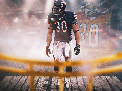 Mike Brown bears chicago chicago bears football monsters of the midway nfl smsports social media sports design