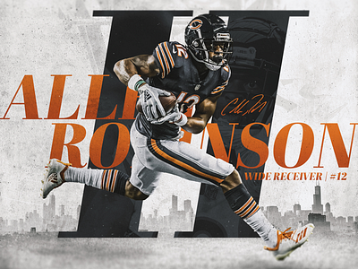 Allen Robinson designs, themes, templates and downloadable graphic