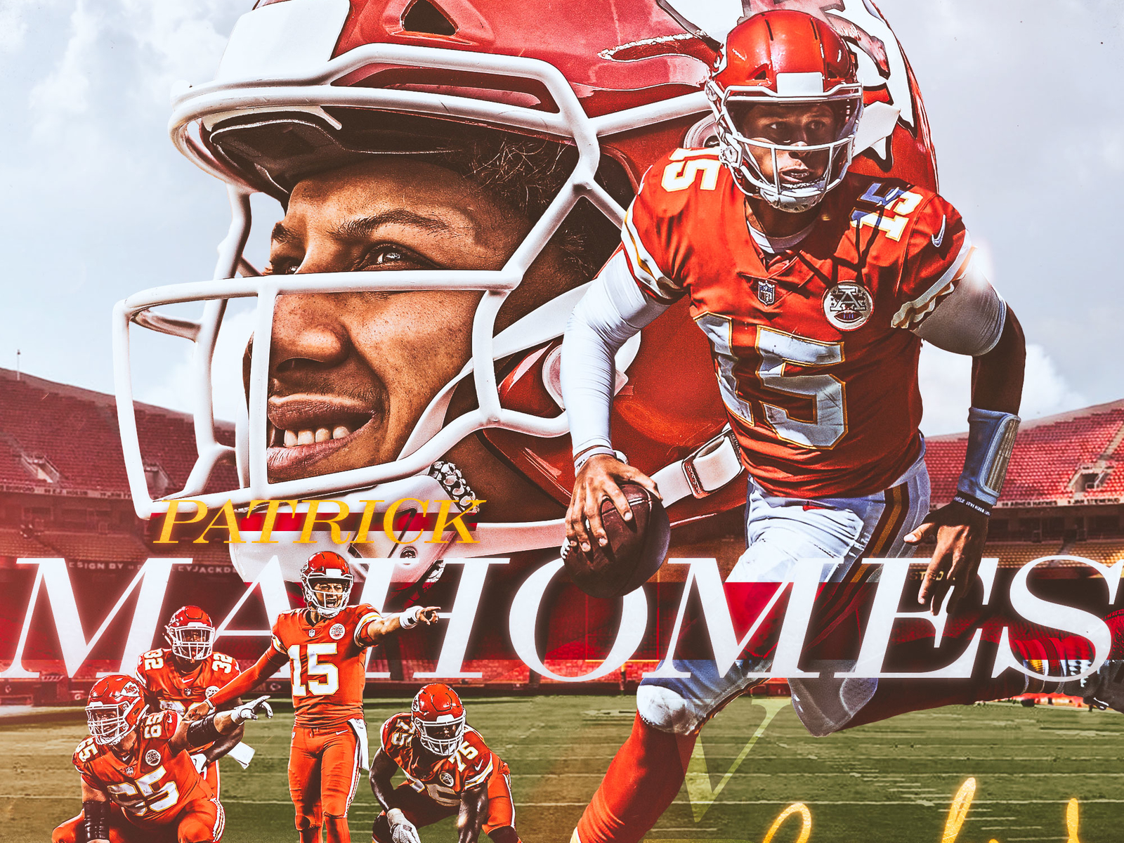 Patrick Mahomes by Brad Lefeld on Dribbble