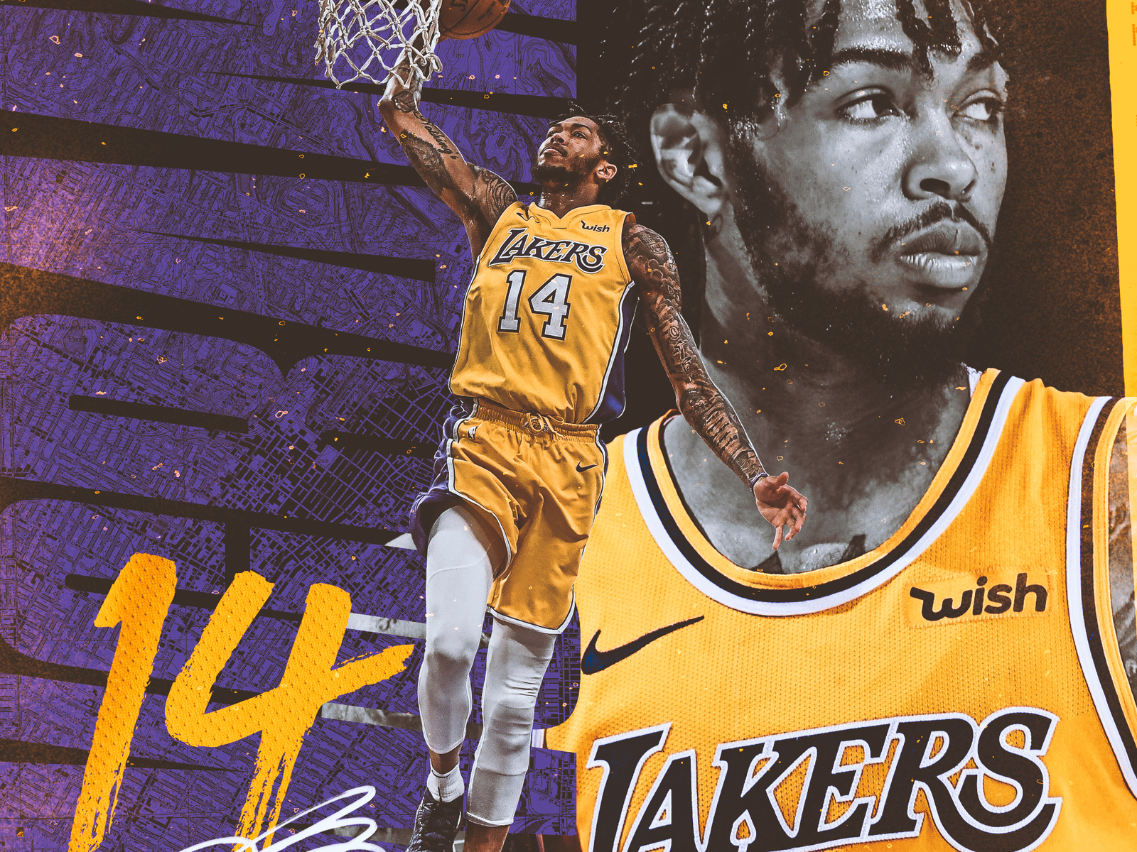 Brandon Ingram by Brad Lefeld on Dribbble