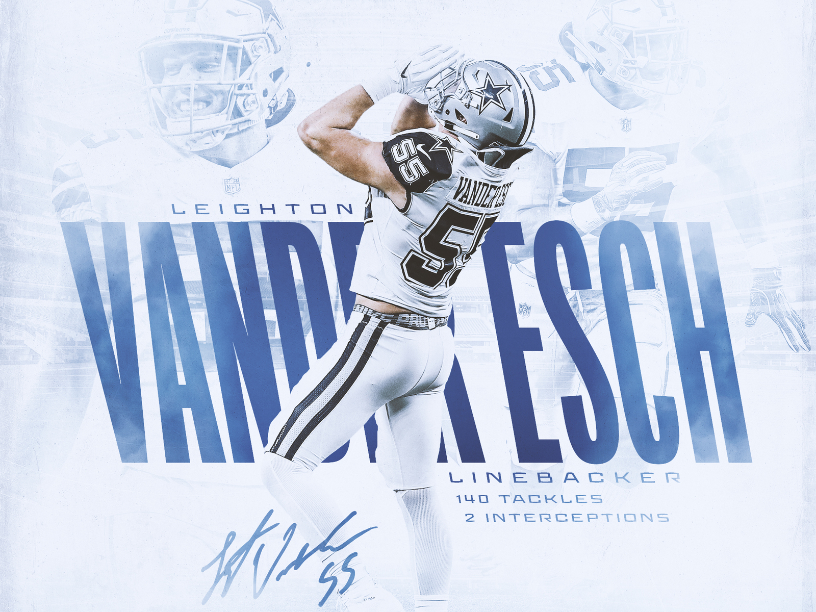 Leighton Vander Esch fondo de pantalla del teléfono