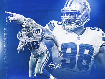 Tyrone Crawford cowboys dallas design football nfl nfl playoffs smsports sports design sprots