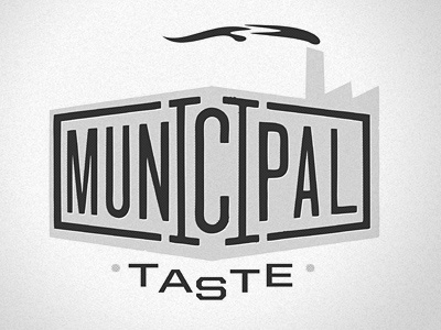 Municipal Taste v8 Grey austin eboz in progress logo