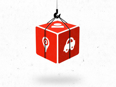 Inkstone Box airshp box crane eboz icon pixel red website