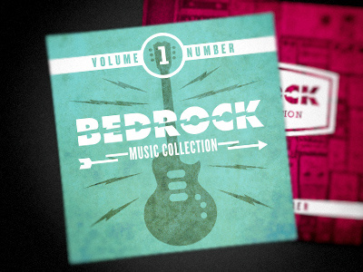 Bedrock CD v3 airshp album art bedrock cd evanbozarth music turquoise ustin