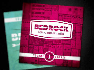 Bedrock CD v4 airshp albumart cd evanbozarth magenta music pink