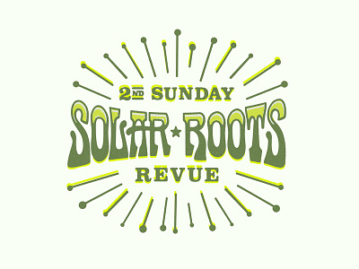 2nd Sunday Solar Roots Revue Logo