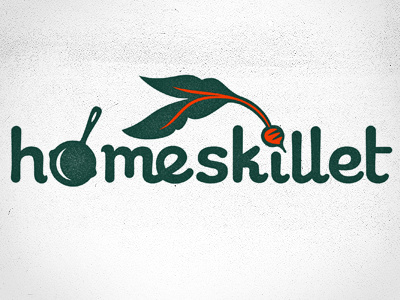 Homeskillet Logo v14 airshp austin chef food homeskillet logo