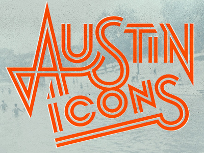 Austin Icons Logo acl austin barton springs charity children logo