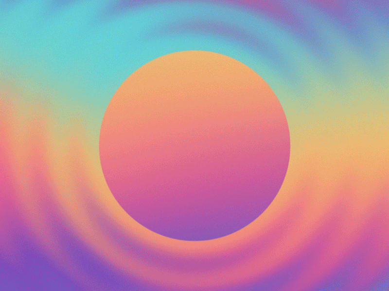 Gradient Experiment - 01 abstract aftereffects animation design gif gradient holographic iridescent loop motion motion design motion graphics