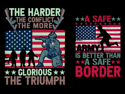 Army T shirt design