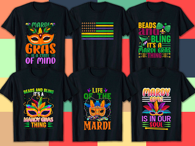 Mardi Gras T-Shirt Design