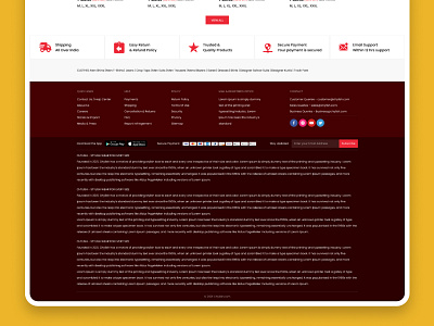 Chylish Home Page Third Fold Design app design material minimal ui ui design user interface ux vector web
