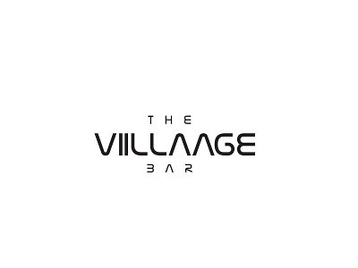 The Viillaage Bar app branding design icon illustration logo typography ui ux vector