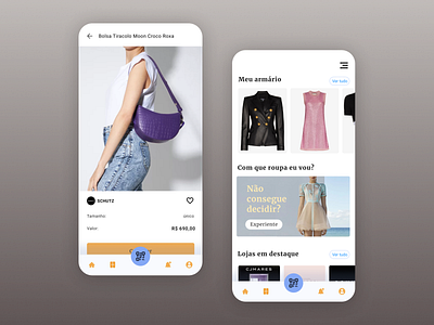 Fashion APP Design android app design fashion fashion design grids light mobile app mobile design