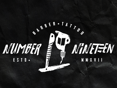 Branding No.19 - Barber tattoo shop