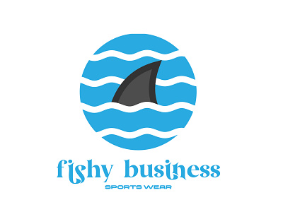 LOGO Concept for FISHY BUSINESS sports brand 3d animation branding design graphic design icon ill illustration logo motion graphics ui ux vector