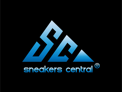 Logo for Sneakers Central 3d animation branding graphic design logo ui