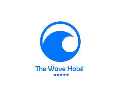 Logo Concept for The Wave Hotel 3d branding graphic design logo motion graphics