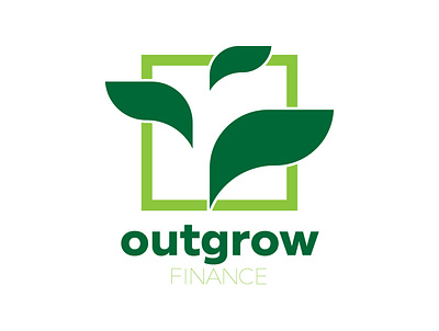 LOGO DESIGN for OUTGROW FINANCE 3d animation branding graphic design logo motion graphics