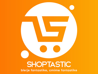 LOGO DESIGN FOR SHOPTASTIC.AL 3d animation branding graphic design logo motion graphics ui