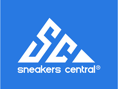 LOGO DESIGN CONCEPT FOR SNEAKERS CENTRAL 3d animation graphic design logo motion graphics ui