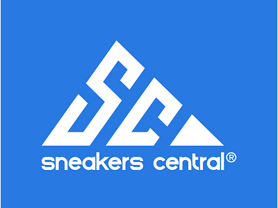 LOGO DESIGN CONCEPT FOR SNEAKERS CENTRAL