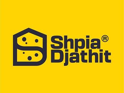 LOGO DESIGN CONCEPT FOR SHPIA DJATHIT(Home of Cheese) 3d animation branding design graphic design logo motion graphics ui