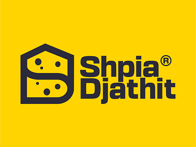 LOGO DESIGN CONCEPT FOR SHPIA DJATHIT(Home of Cheese)