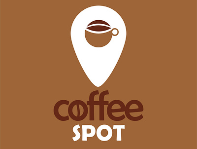 LOGO DESIGN for COFFEE SPOT 3d animation branding design graphic design illustration logo motion graphics ui vector