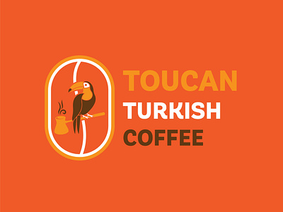 Logo Design Concept for TOUCAN Turkish Coffee ®