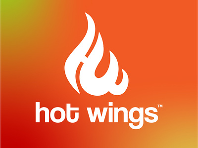 Logo Design Concept for Hot Wings ™️ 3d animation branding design graphic design illustration logo motion graphics ui vector