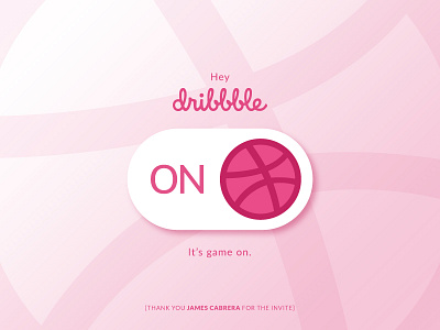 It's game on button dribbble first shot switch toggle ui