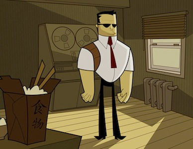 Brash 2d animation art character design chinese food design man tinman creative studios