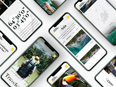 Travelers by National Geographic | Full Site | behance full site inspiration interface national geographic product design project prototype sitemap travel traveler ui ux web web design