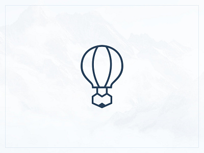 My Personal Brand air balloon brand branding concept design light bulb lineal logo pencil personal brand style