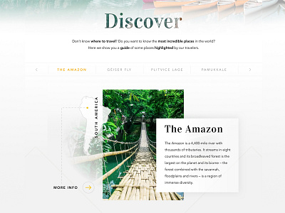 Travellers: National Geographic Site discover landing page national geographic tourism travel traveler trip web ui