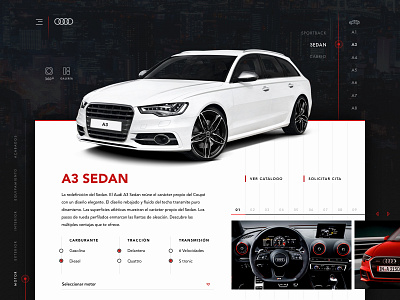 Daily UX - Audi Landing page