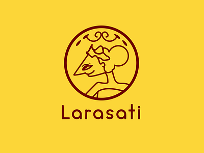 Larasati Logo Concept adobe illustrator brand branding concept culture design graphic design java logo logo concept logo design minimalism modern simple traditional