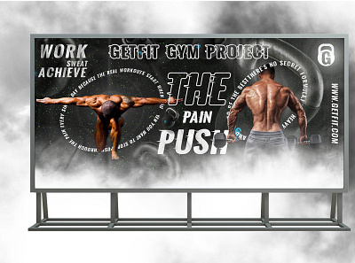 getfit gym project app branding design graphic design illustration logo typography ui ux vector