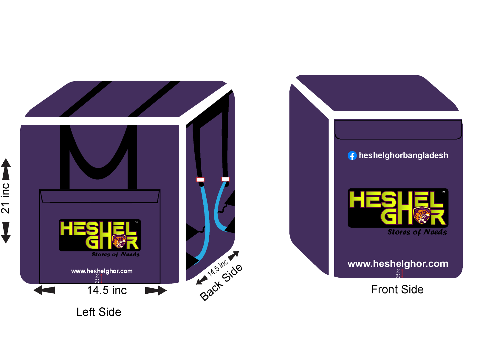 Delivery Bag by Mustafa Kamal on Dribbble