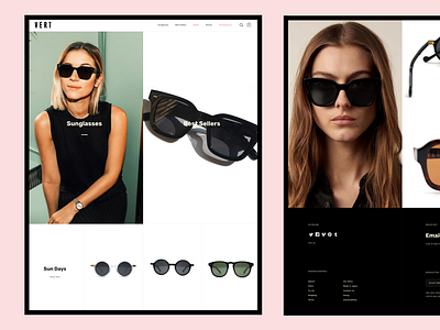 Vert Eyewear User Experience Design