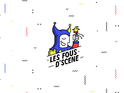 Les Fous d'Scène | Logo Rebranding