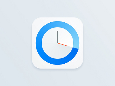 Timer app icon app app icon clock clock icon icon illustration ios mac icon time timer ui