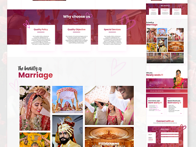 Matrimony site part 2 landingpage marriagewebsite ui ux