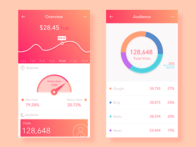 Daily UI 005 # Overview page