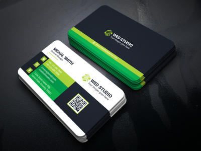 Business card by Farhad manik on Dribbble