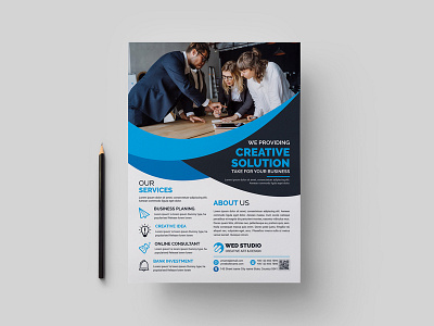 Business Flyer ad agency black builder bundle business business card business flyer clean coaching company concept