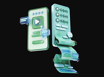 3d icons, iu 3d 3dui icondesign icons