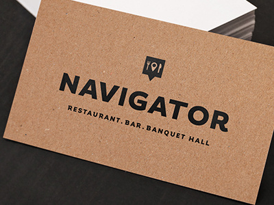 NAVIGATOR restaurant banquet hall bar logo restaurant